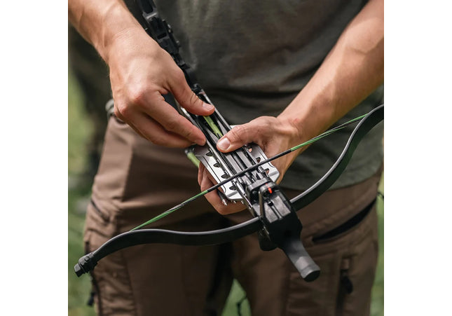 Barnett Demun Tri Strike Crossbow - 50 Lbs - 3 Shot Magazine