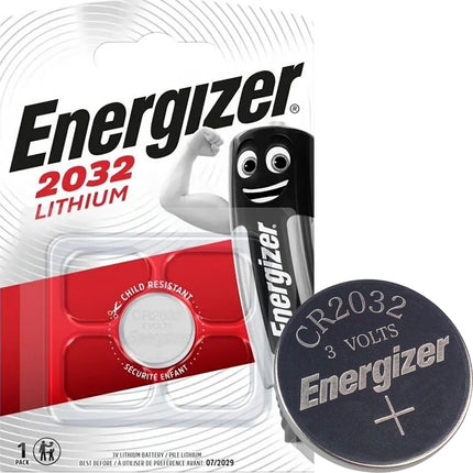 Energizer - CR2032 - Lithium - 3V - 240 mAh