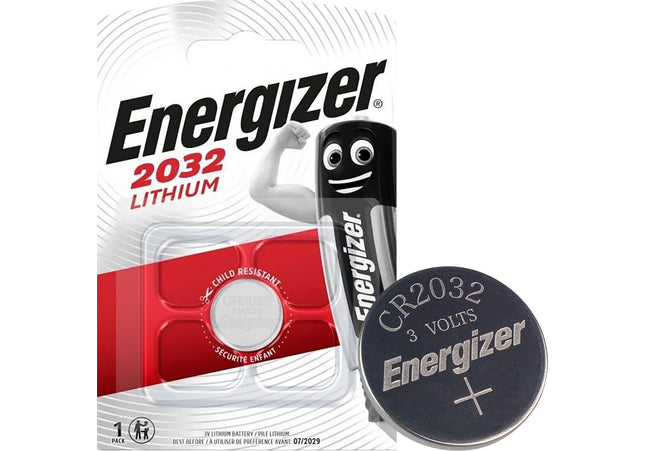 Energizer - CR2032 - Lithium - 3V - 240 mAh