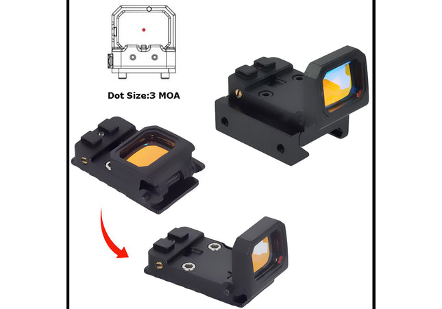 Opklapbare Red Dot - 1x30