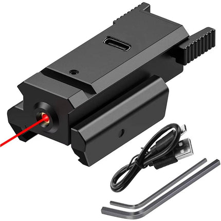 Laser - Red - Rechargeable - Left-Right Adjustment - Picatinny