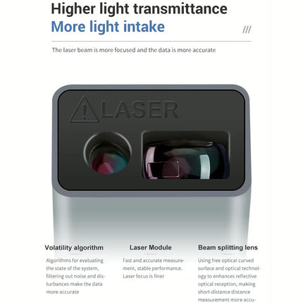 Laser Range Finder - Laser-Entfernungsmesser - LRF - 30 Meter - USB wiederaufladbar