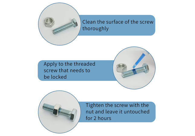 Lock Bond - Thread Lock - Schroefdraadborgmiddel - 10 ML