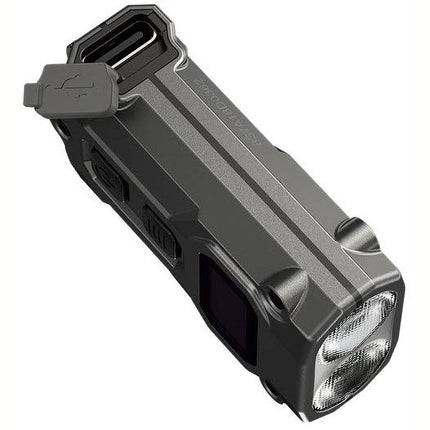 Nitecore TINI3 Sleutelhangerlamp - Oplaadbaar - Display - 600 Lumen - Zwart