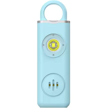 Persönlicher Alarm - Panik-Alarm - Schlüsselanhänger - 130 Dezibel - USB wiederaufladbar - Blau