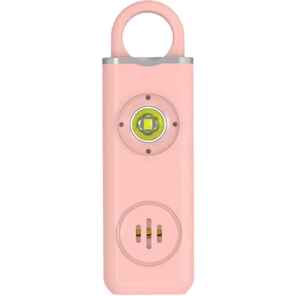 Persönlicher Alarm - Panikalarm - Schlüsselanhänger - 130 Dezibel - USB wiederaufladbar - Rosa