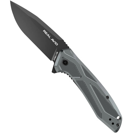 Real Avid RAV-2 Pocket Knife - Stainless Steel 8Cr13MoV - EDC
