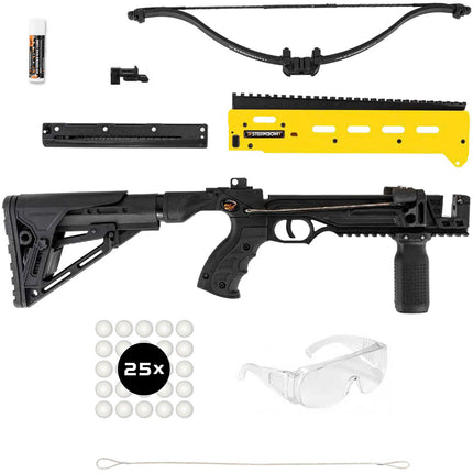 Steambow B08 Tactical - 35 Pound - 8 Shot Magazine - Less Lethal