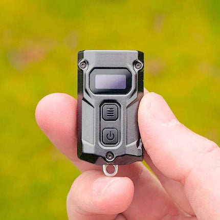 Nitecore TINI2 Schlüsselbundleuchte - Wiederaufladbar - Display - 600 Lumen - Silber