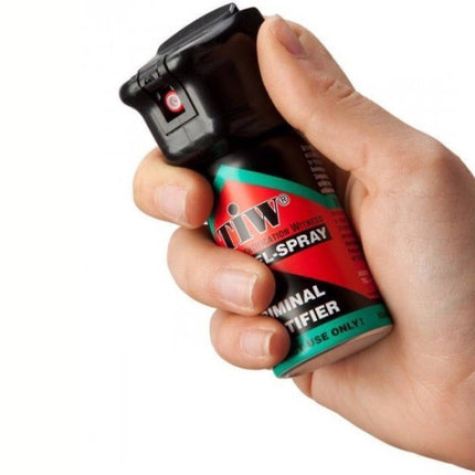 TW1000 TIW Selbstverteidigungsspray - Farbgel - 4 Meter Reichweite - 40 ML - Flip Top