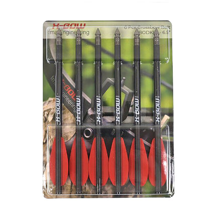 VLAD/Cobra Bolts - 6.5" - Carbon - Bodkin - 6 Pieces