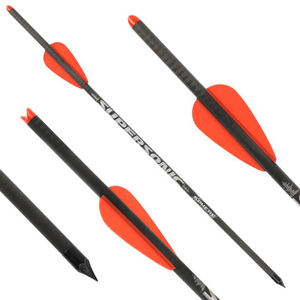 X-BOW FMA Supersonic REV Tactical Pijl - 24T Carbon - Bodkin - Per Stuk