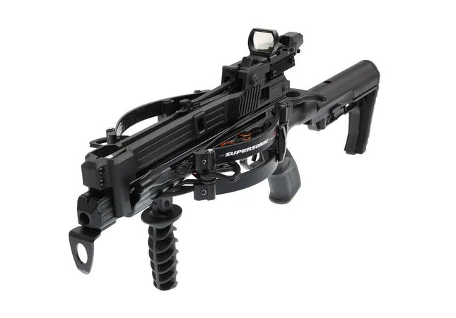 X-BOW FMA Supersonic REV XL Tactical Crossbow - With L-Stock - 120 lbs - 6-Shot Magazine